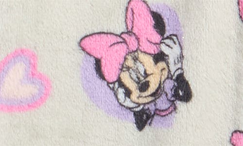 Children's Apparel Network Kids' Disney Minnie Mouse Lounge Pants & Scrunchie In White