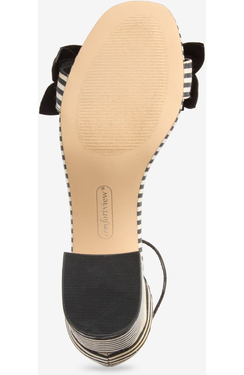 Comfortview The Ona Sandal, Alternate, color, Black