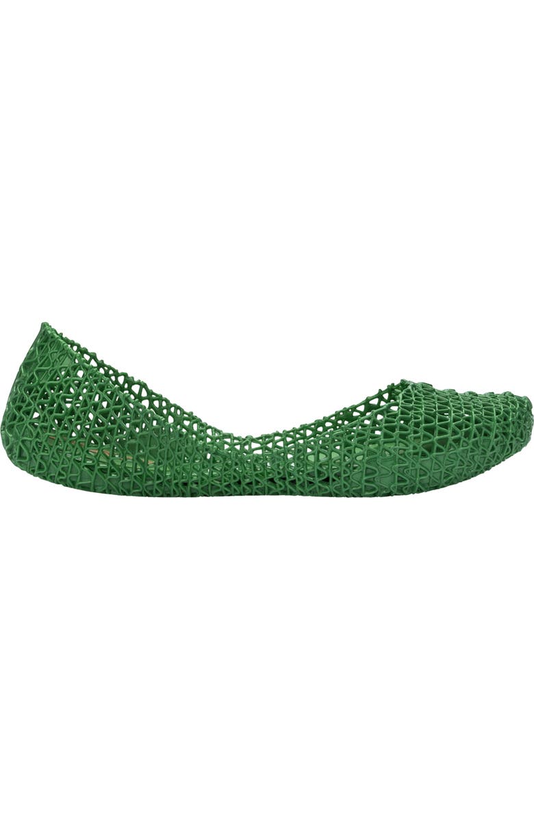 Melissa Campana Papel Flat, Alternate, color, Metallic Green
