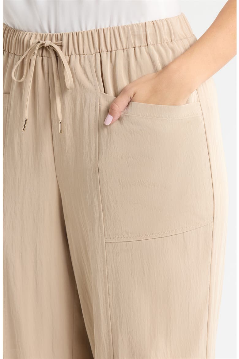 Drawstring Pocket Straight Leg Pants, Alternate, color, SAFARI