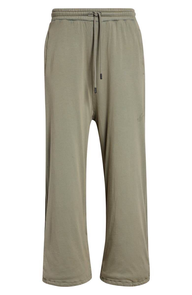 LU'U DAN Wadded Bontans Wide Leg Sweatpants, Main, color, Vetiver
