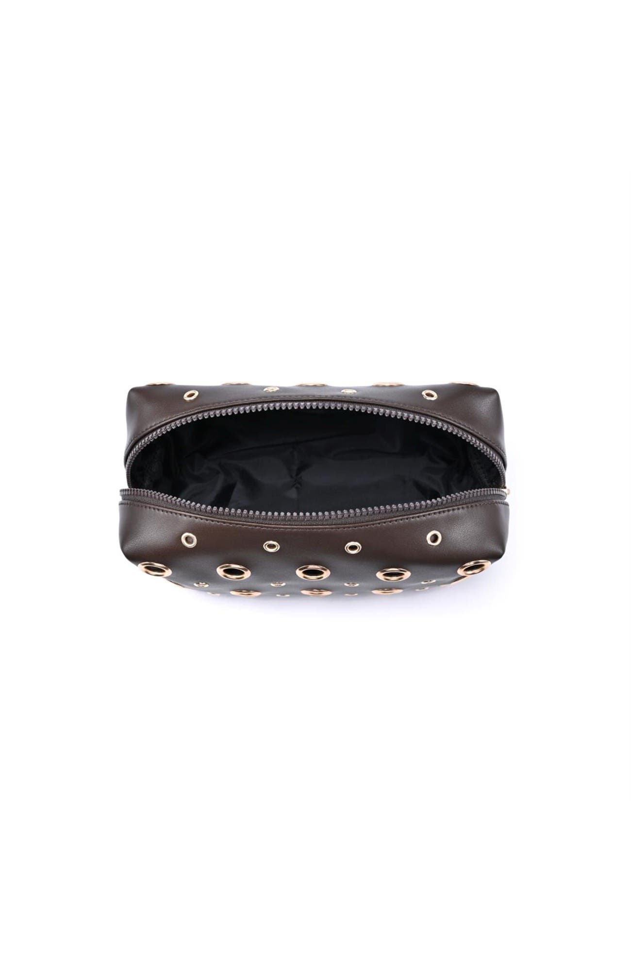 Grommet Revival Cosmetic & Travel Organizer Pouch, Alternate, color, Espresso