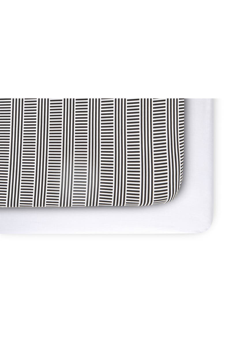 Oilo 2-Pack Fitted Crib Sheets, Main, color,