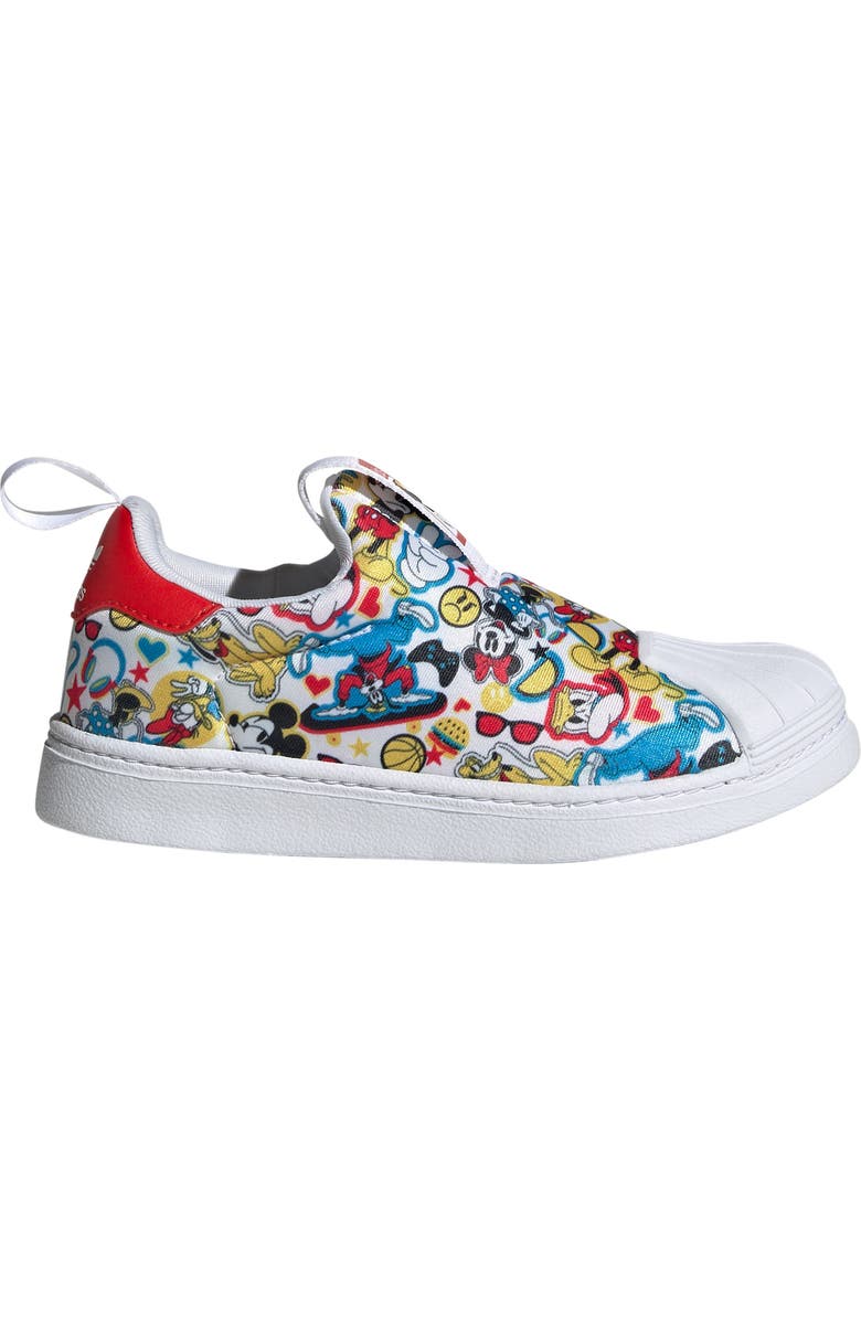 adidas x Disney Mickey & Friends Superstar 360 Sneaker, Main, color,