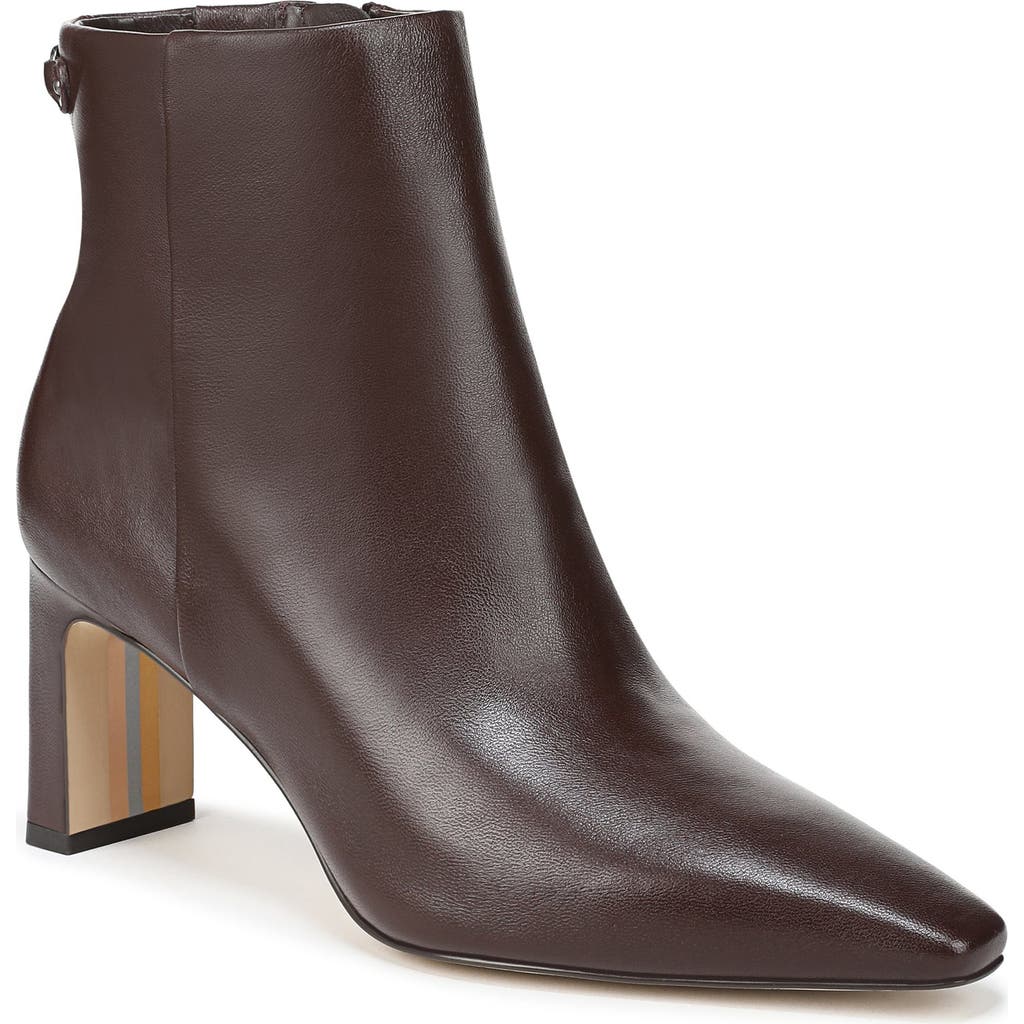 Sam Edelman Saige Ankle Bootie Spiced Pecan Leather In Brown