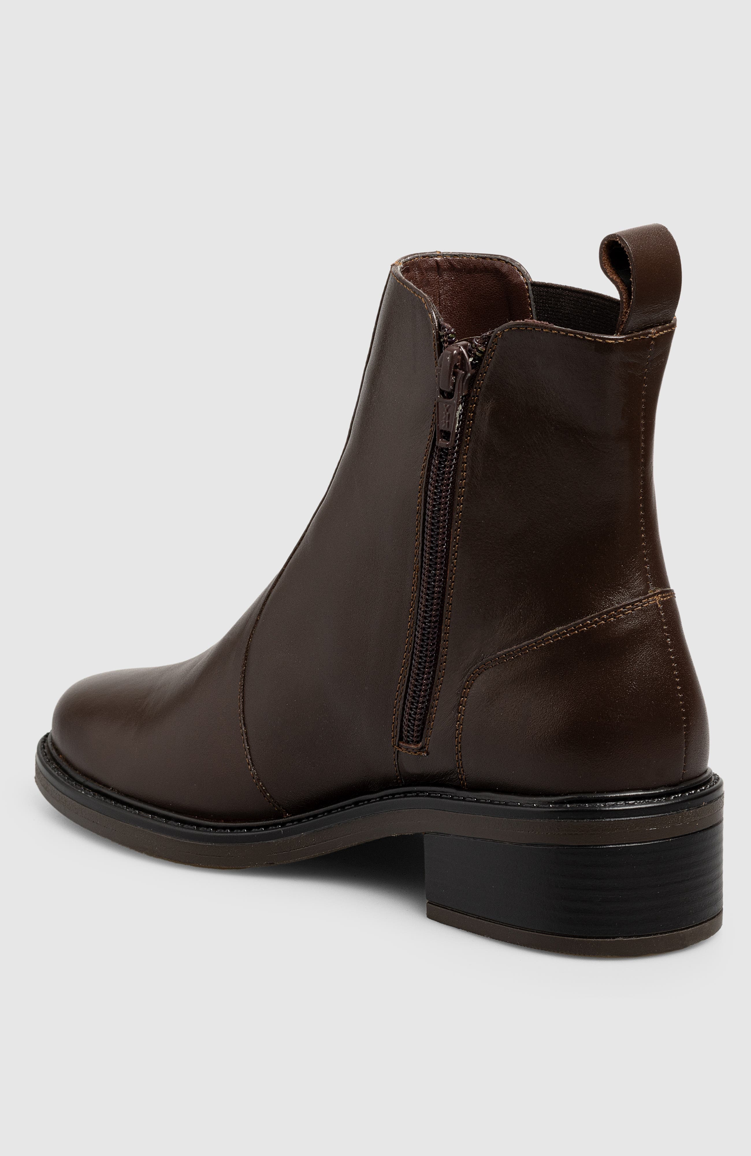 Lulum  Side Zip Bootie, Alternate, color, Black