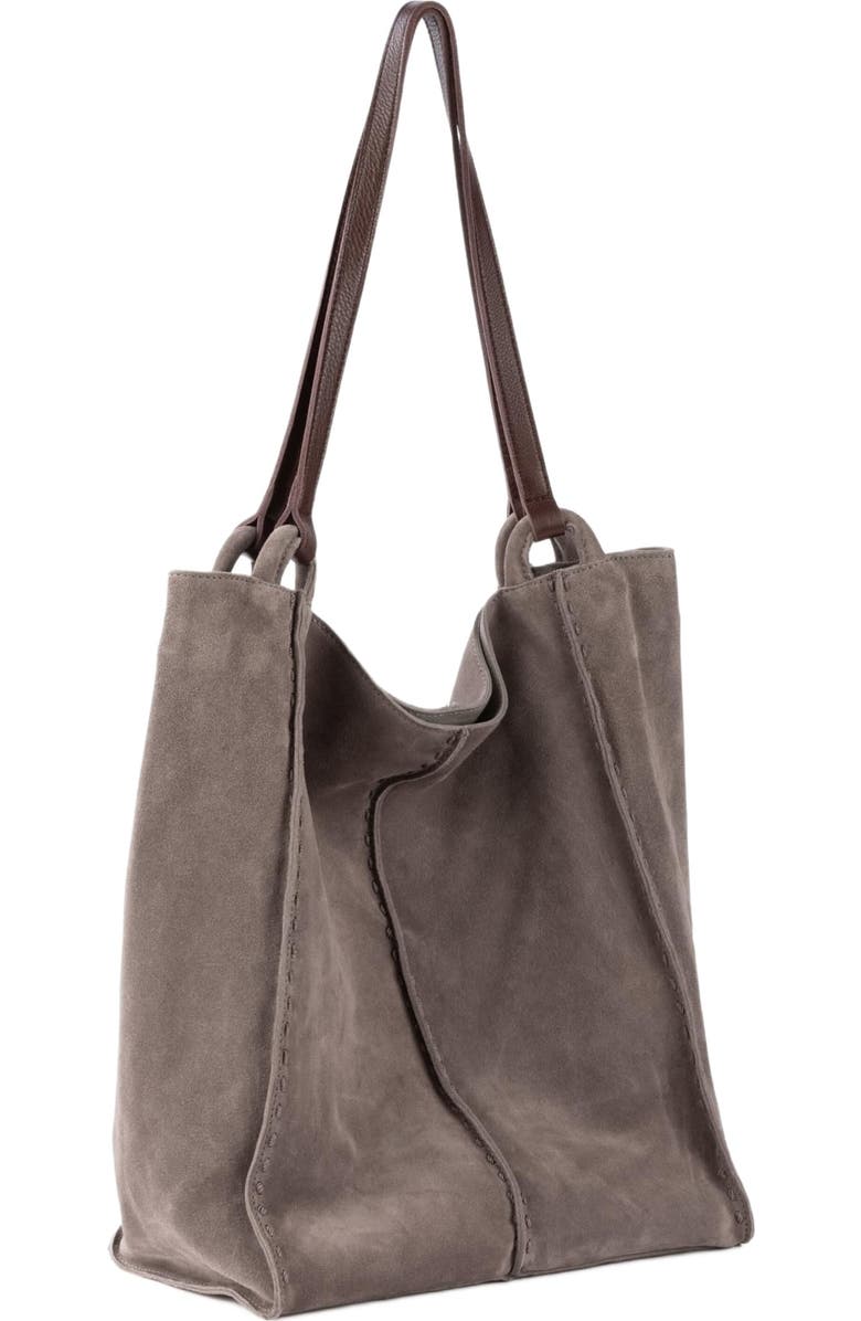 The Sak Los Feliz Tall Tote Bag, Alternate, color, Mushroom Suede