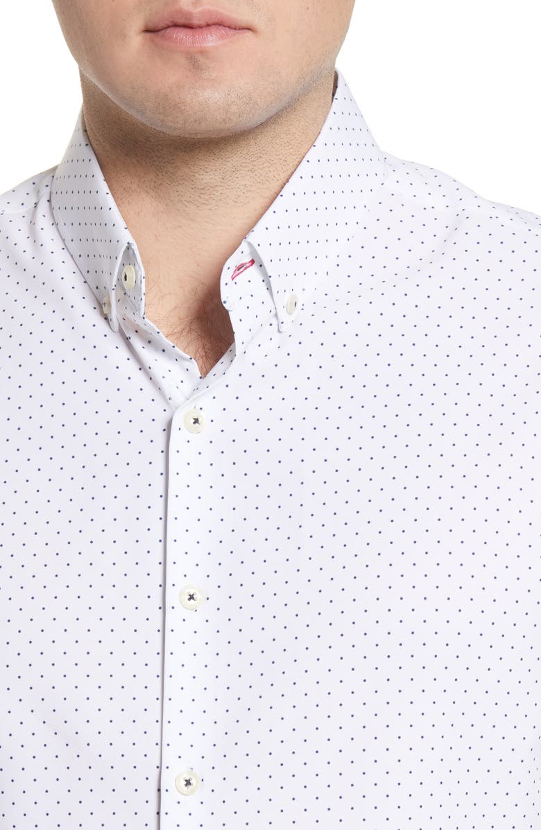 MOVE Performance Apparel Short Sleeve Button-Down Shirt, Alternate, color, 