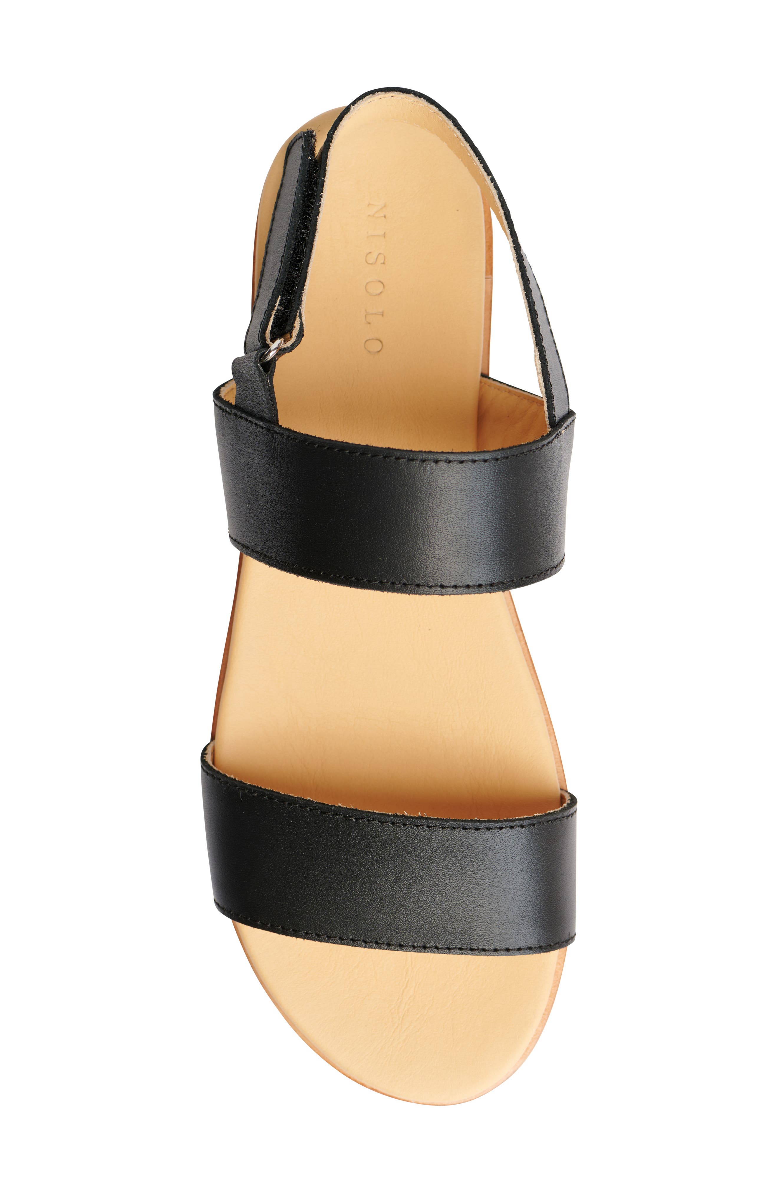 Nisolo Go-To Flatform Slingback Sandal, Alternate, color, 