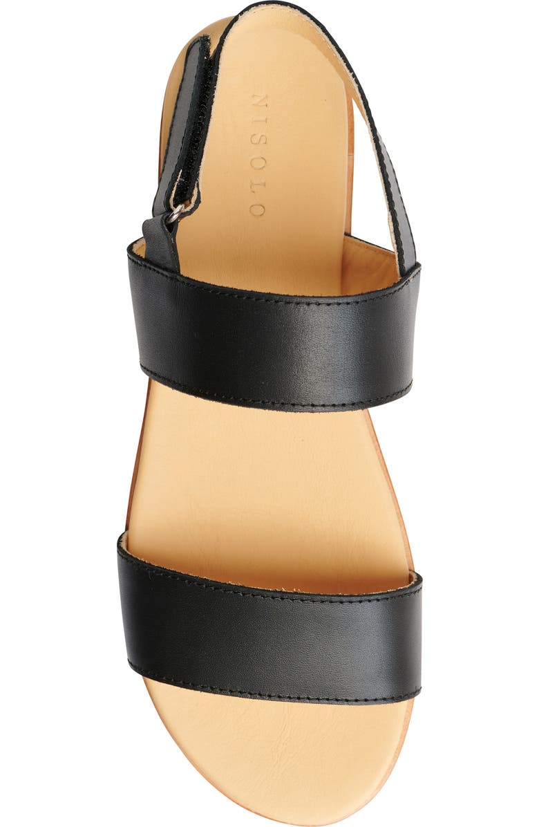 Nisolo Go-To Flatform Slingback Sandal, Alternate, color,