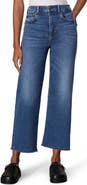 rag & bone Epic Andi Raw Hem High Waist Ankle Wide Leg Jeans