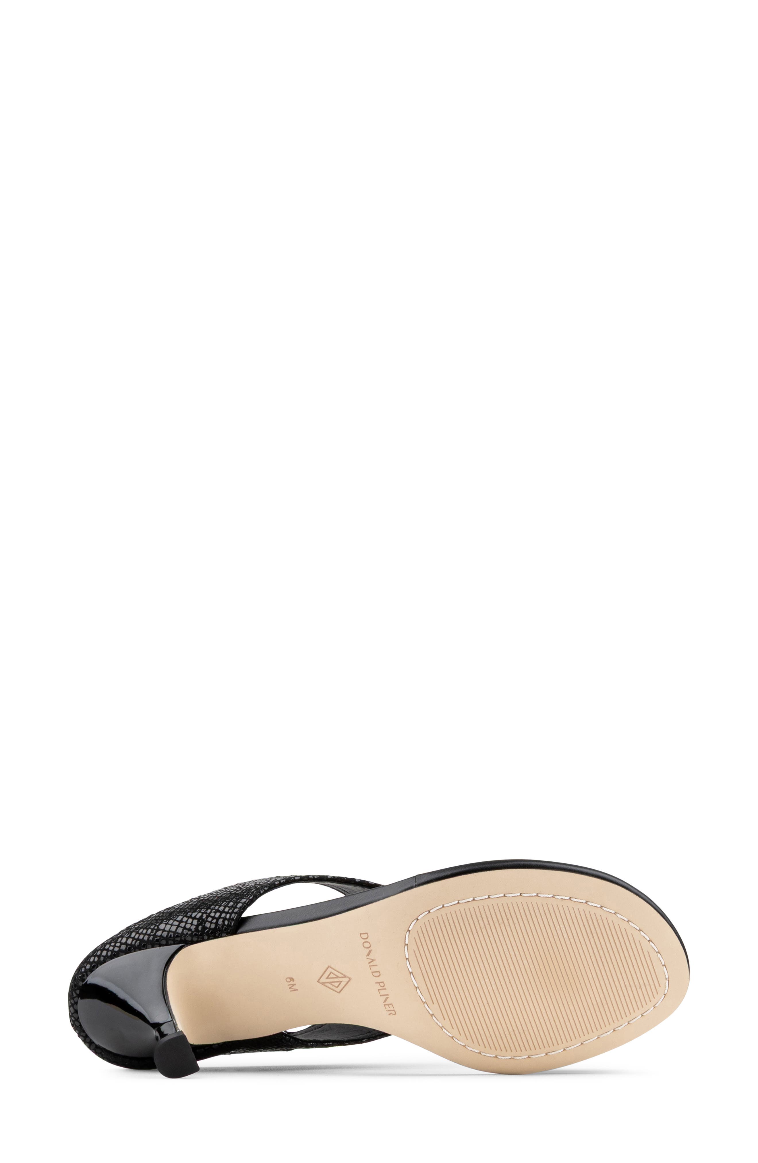 Lucynda Kitten Heel Flip Flop, Alternate, color, BLACK