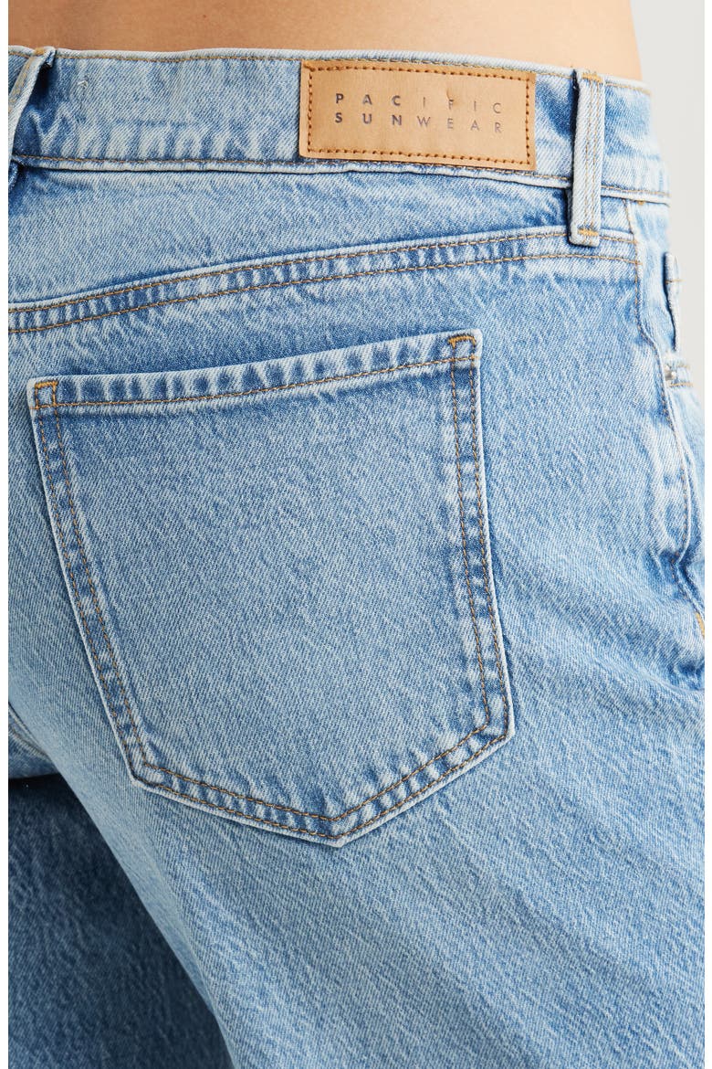 Cesca Straight Leg Jeans, Alternate, color, MEDIUM WASH