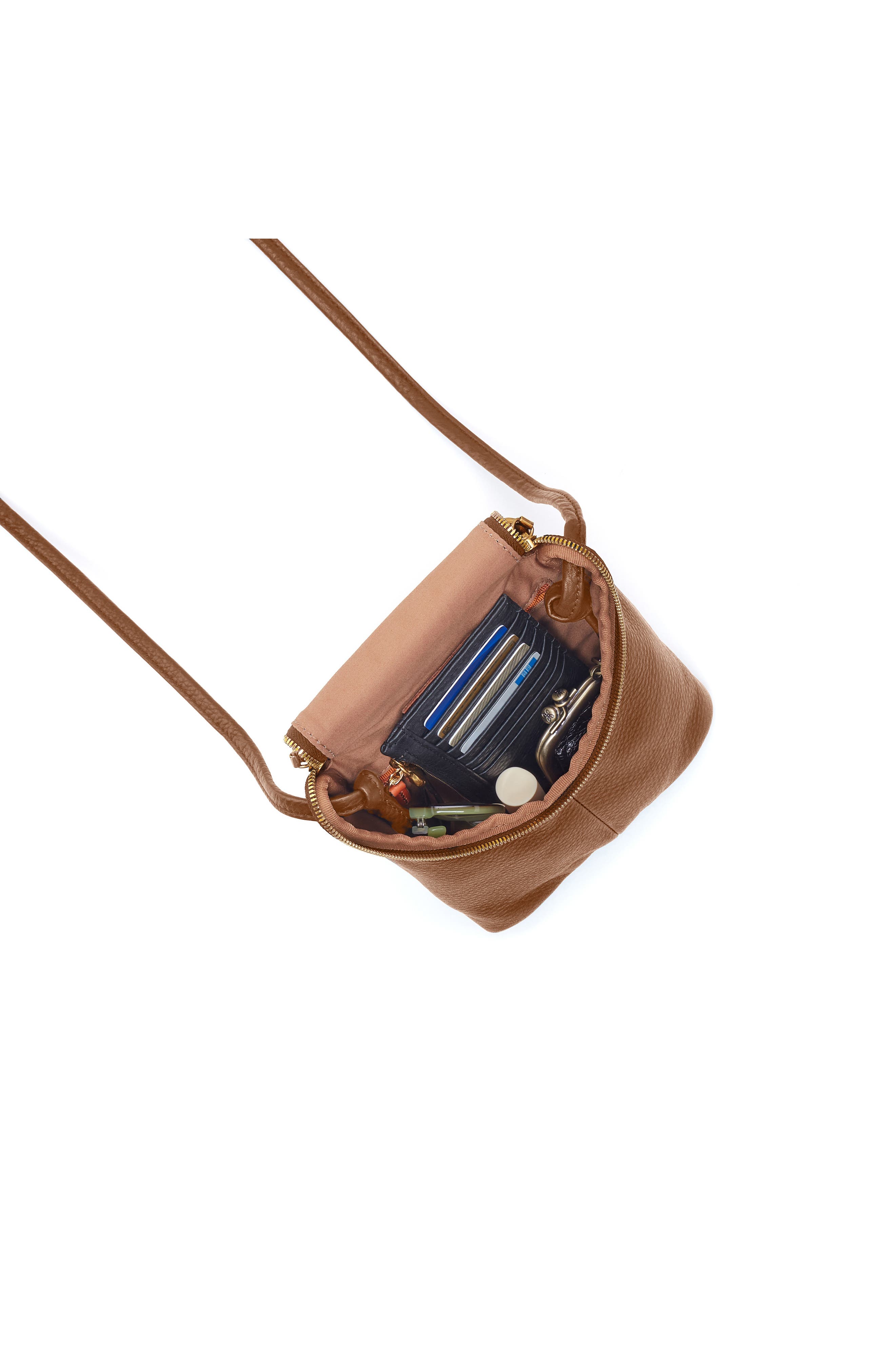 HOBO Fern Saddle Bag, Alternate, color, Timber Brown