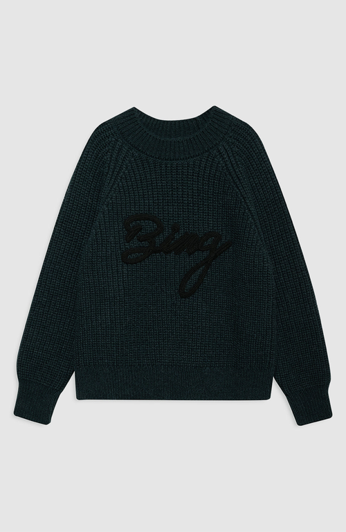 Anine Bing Kendrick Sweater In Green