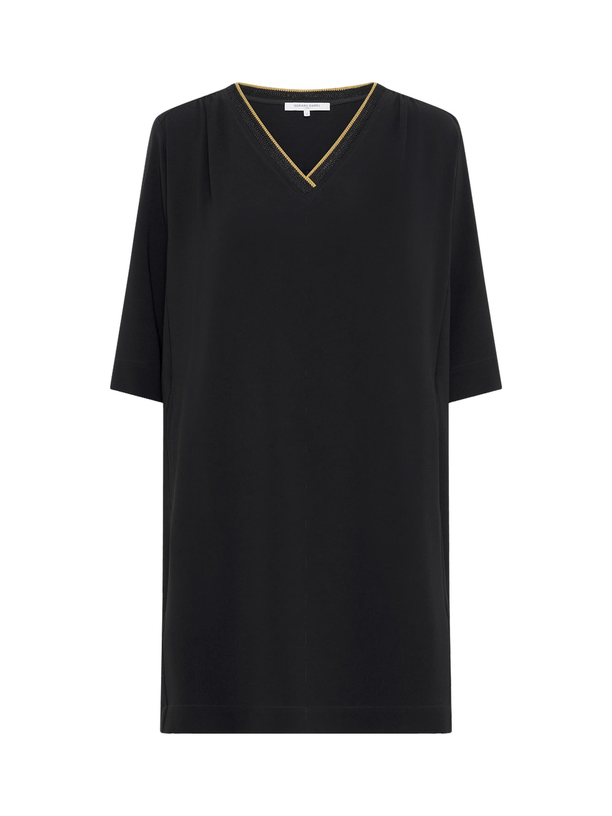 Raysa V-Neck Shift Dress - image 2