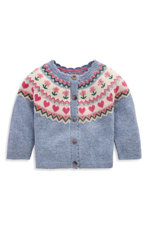 Kids' Fair Isle Cardigan