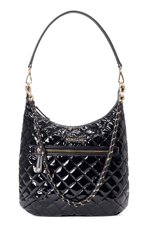 Crosby Sienna Quilted Nylon Shoulder Bag