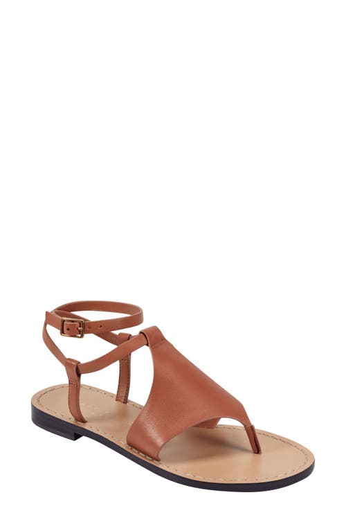 Marc Fisher Ltd Lille Ankle Strap Sandal In Brown