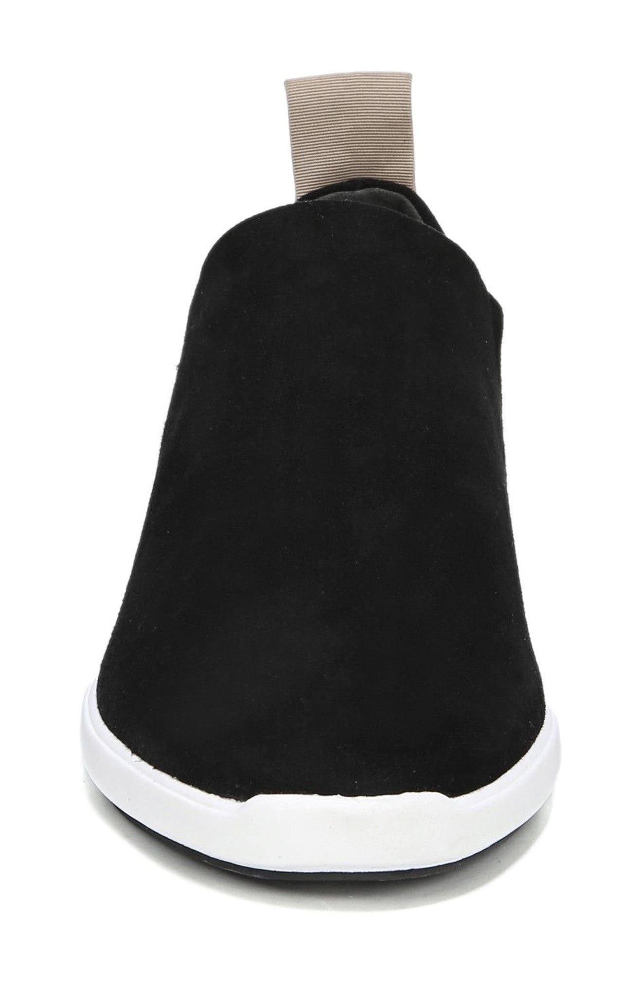 Marlow Slip-On Sneaker, Alternate, color, BLACK SUEDE