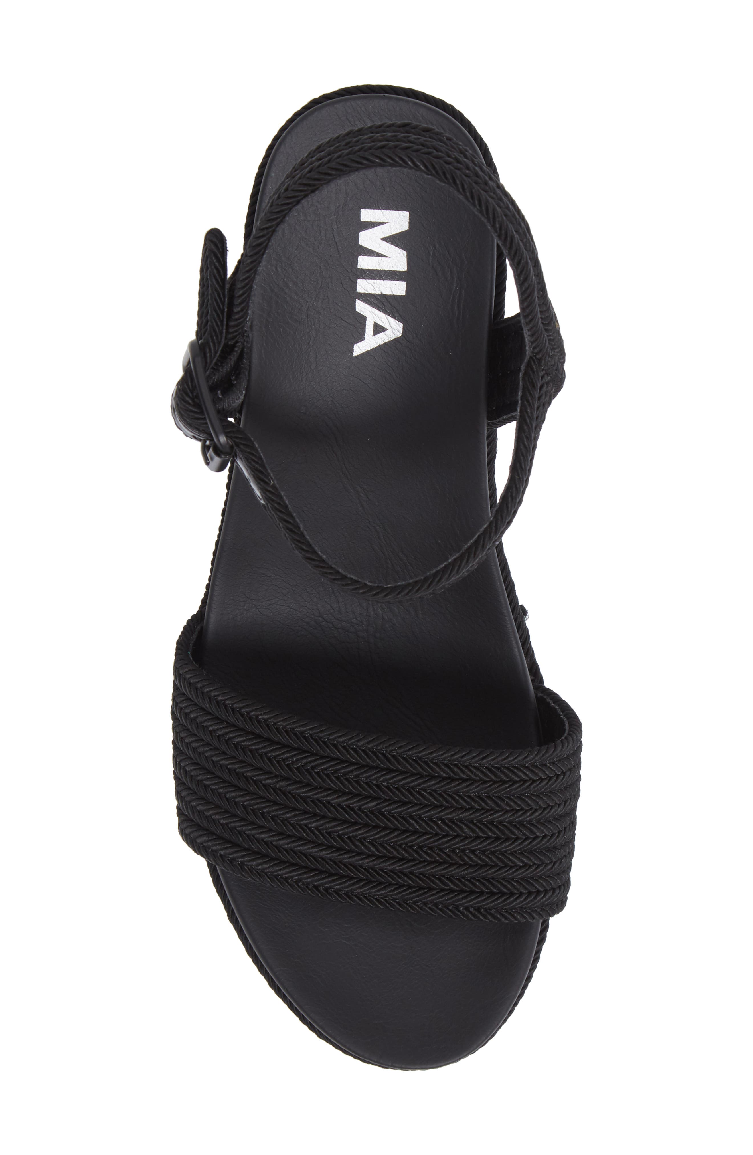MIA Nakita Platform Wedge Sandal, Alternate, color, 