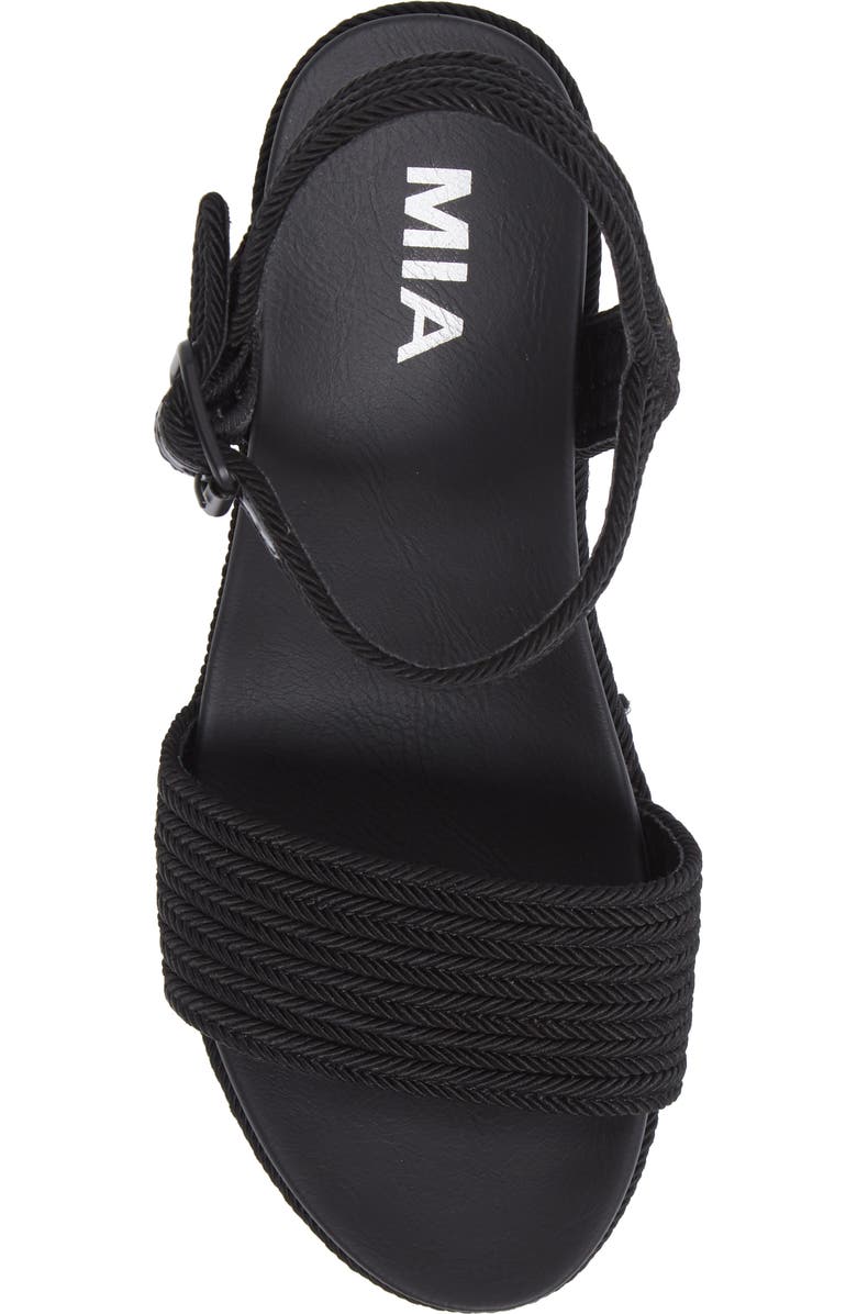MIA Nakita Platform Wedge Sandal, Alternate, color,