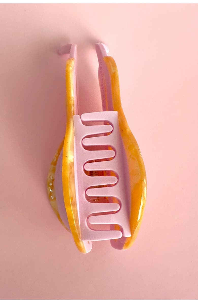 Centinelle Pink Squash Hair Claw, Alternate, color, Pink