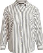 Lauren Ralph Lauren Rimnan Port Stripe Button-Up Shirt
