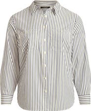 Lauren Ralph Lauren Rimnan Port Stripe Button-Up Shirt