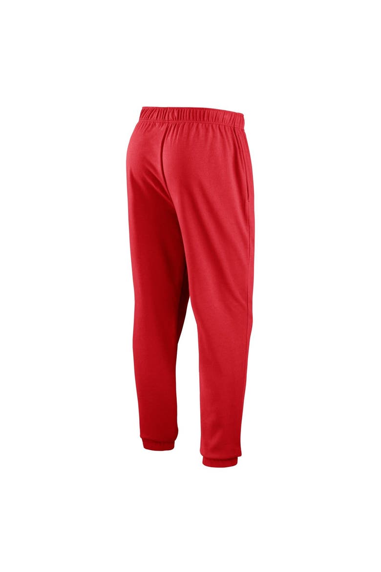 Men's Fanatics Branded Red Washington Capitals Chop Block Fleece Sweatpants, Alternate, color, Red