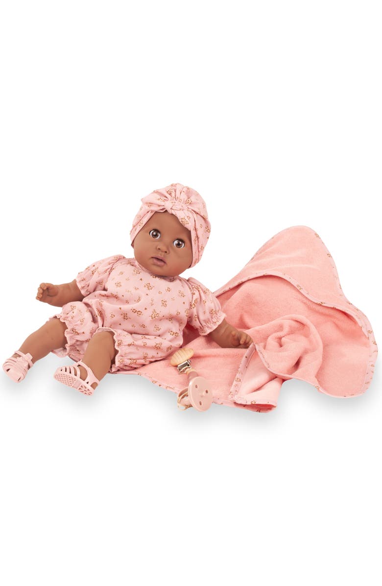 Gotz Cosy Aquini Flower Millefleur - 13" Floating Bath Baby Doll, Kids 3+, Alternate, color, Multicolored