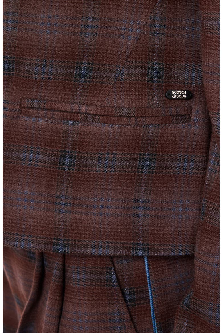 Plaid Cropped Blazer, Alternate, color, MULTI PLAID