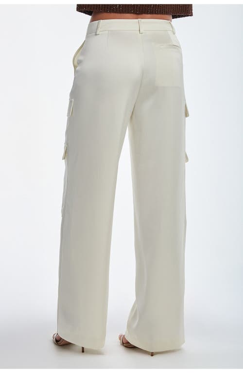 NOLI YOGA THE NOLI SHOP MILAN SATIN CARGO PANT