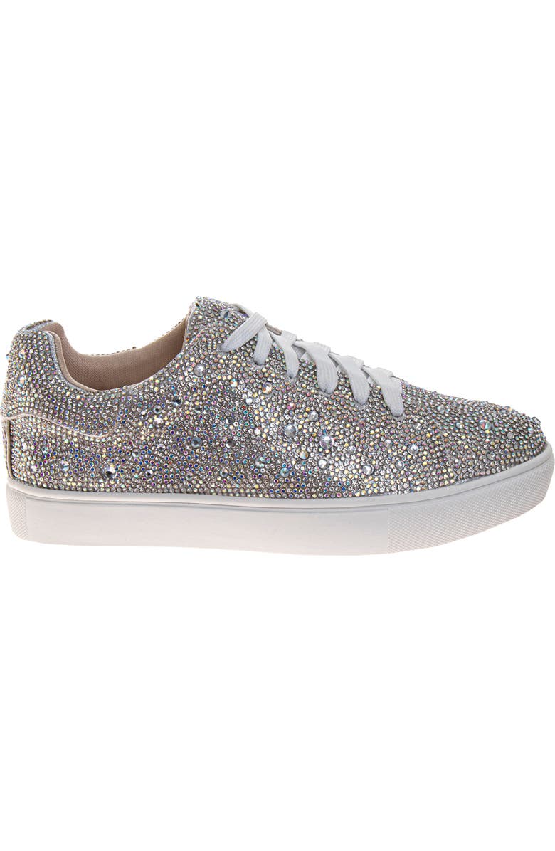 BADGLEY MISCHKA Kids' Glitzy Sneaker, Alternate, color,