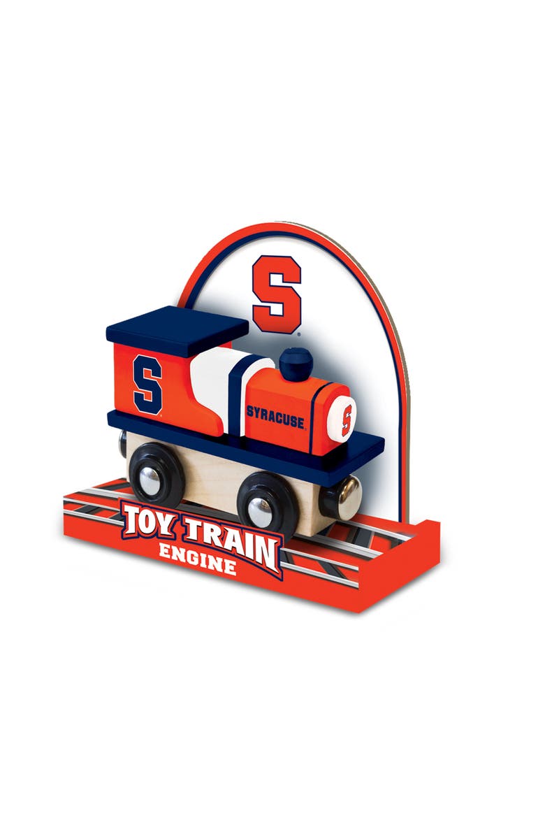 Syracuse Orange Toy Train Engine, Alternate, color, Multicolor