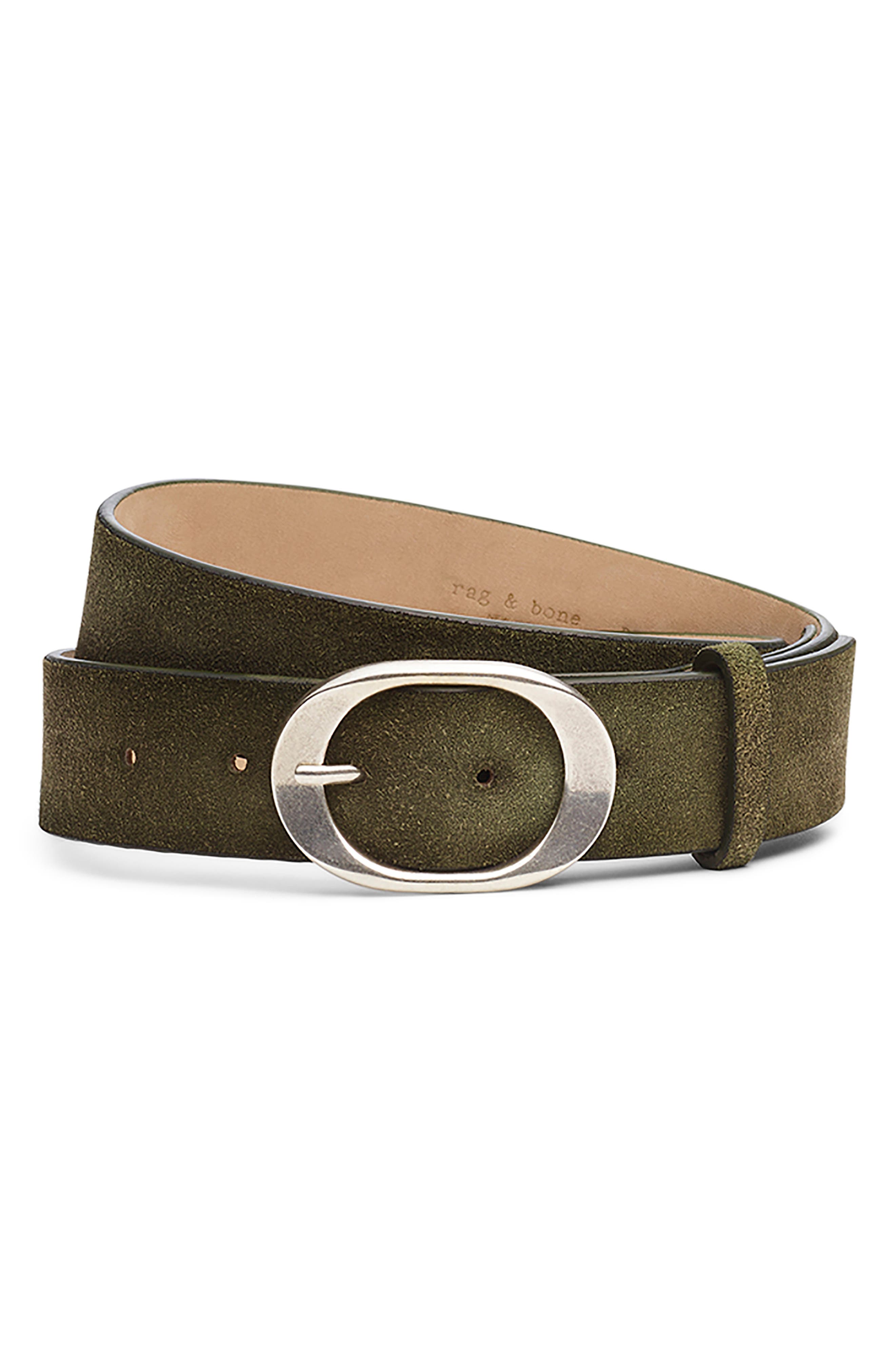 selected OLIVE SUEDE