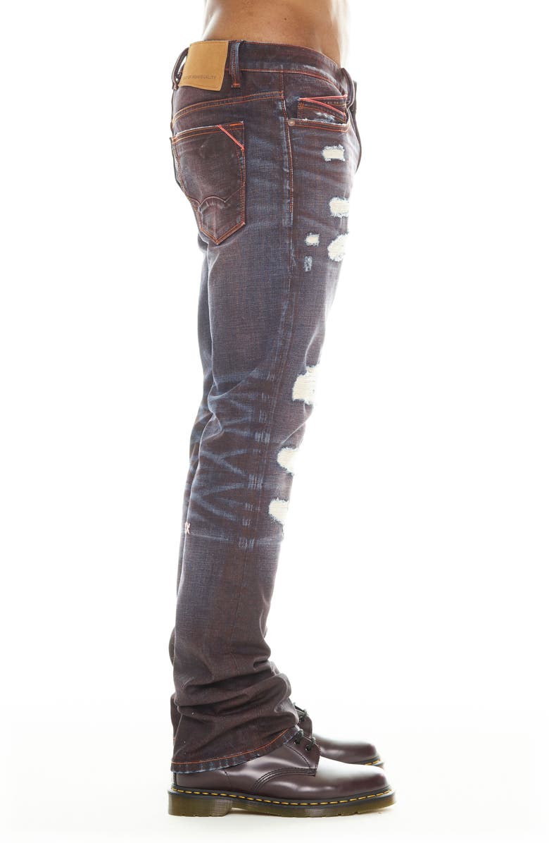 Cult of Individuality Lenny Bootcut Jeans, Alternate, color, Brick