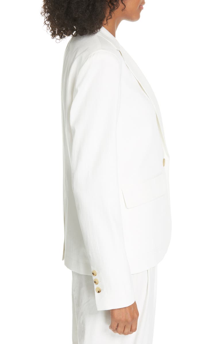 Vince Cotton & Linen Blend Jacket, Alternate, color,