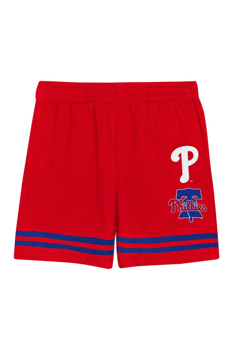 Youth  Red Philadelphia Phillies Bonus Balls T-Shirt & Shorts Set, Alternate, color, Red