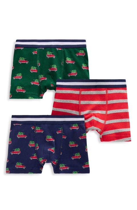 Kids' 3-Pack Boxer Briefs