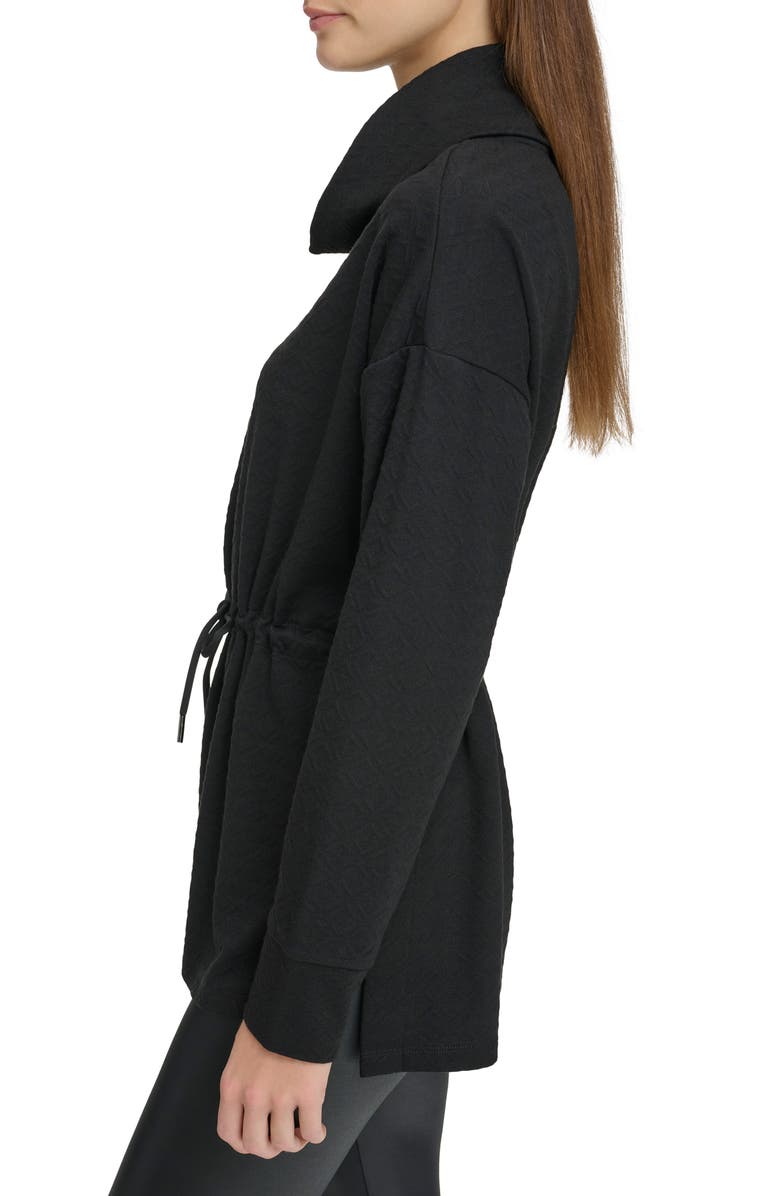 Andrew Marc Sport Textured Cowl Neck Tunic, Alternate, color, 