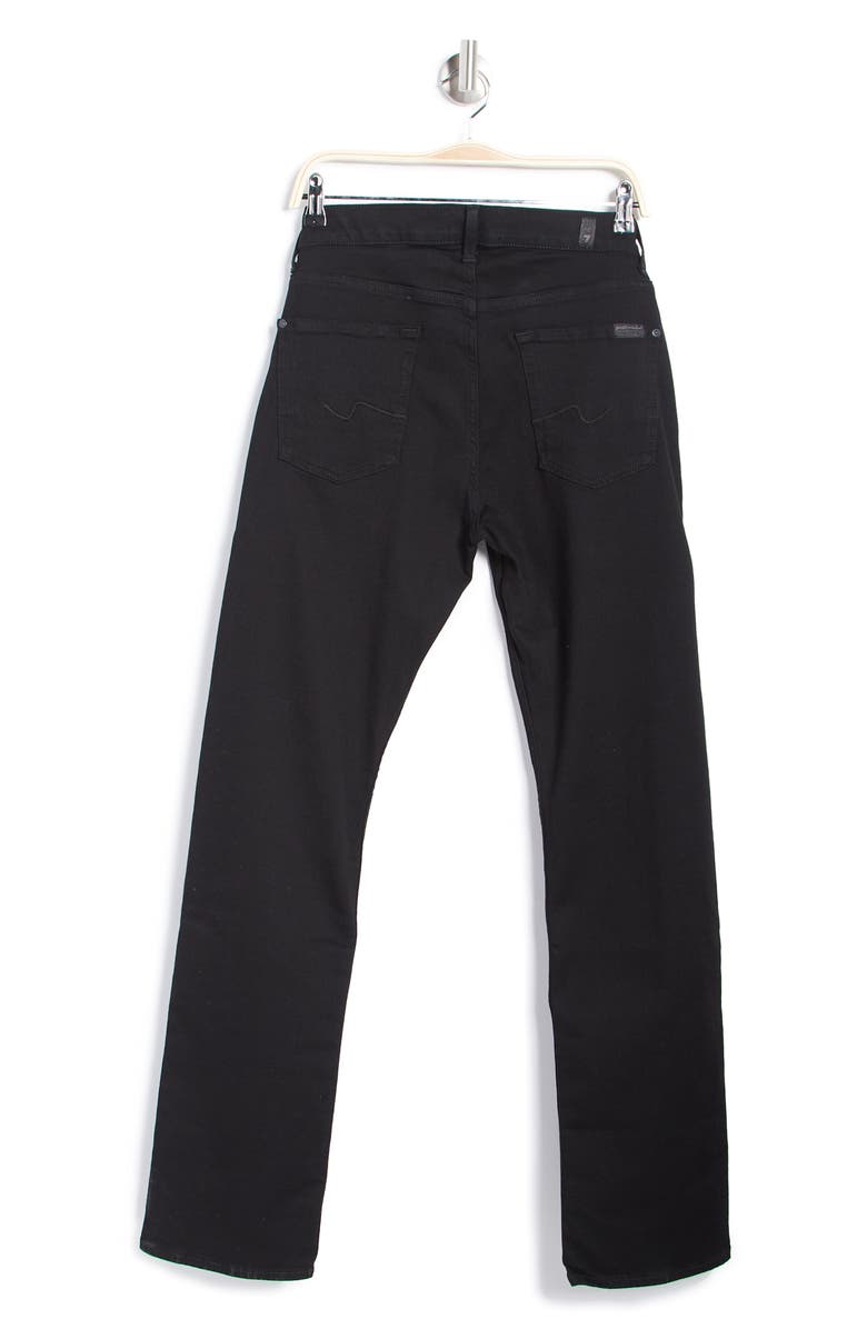 Seven Austyn Relaxed Straight Leg Jeans, Alternate, color, Blk Onyx