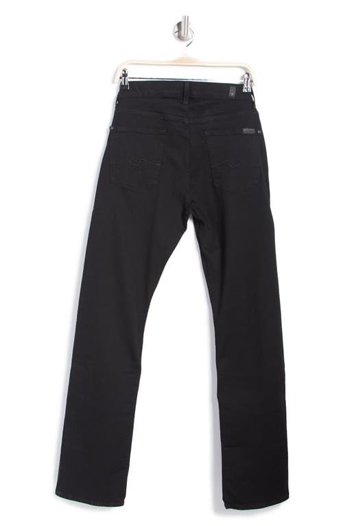 7 For All Mankind Austyn Relaxed Straight Leg Jeans In Black
