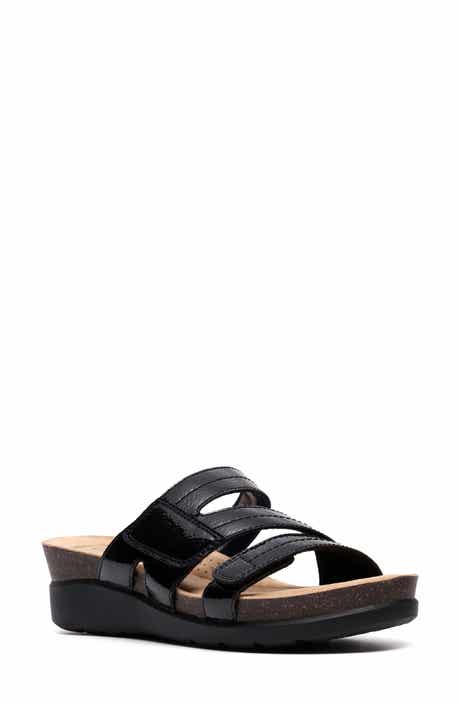Clarks® Calenne Holly Wedge Slide Sandal