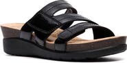 Clarks® Calenne Holly Wedge Slide Sandal