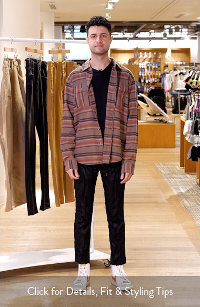 Briarcreek Stripe Flannel Button-Up Shirt, sales video thumbnail