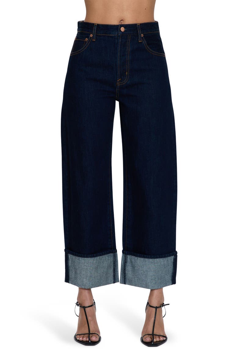 Ryder High Waist Straight Leg Jeans, Main, color, COUNTDOWN