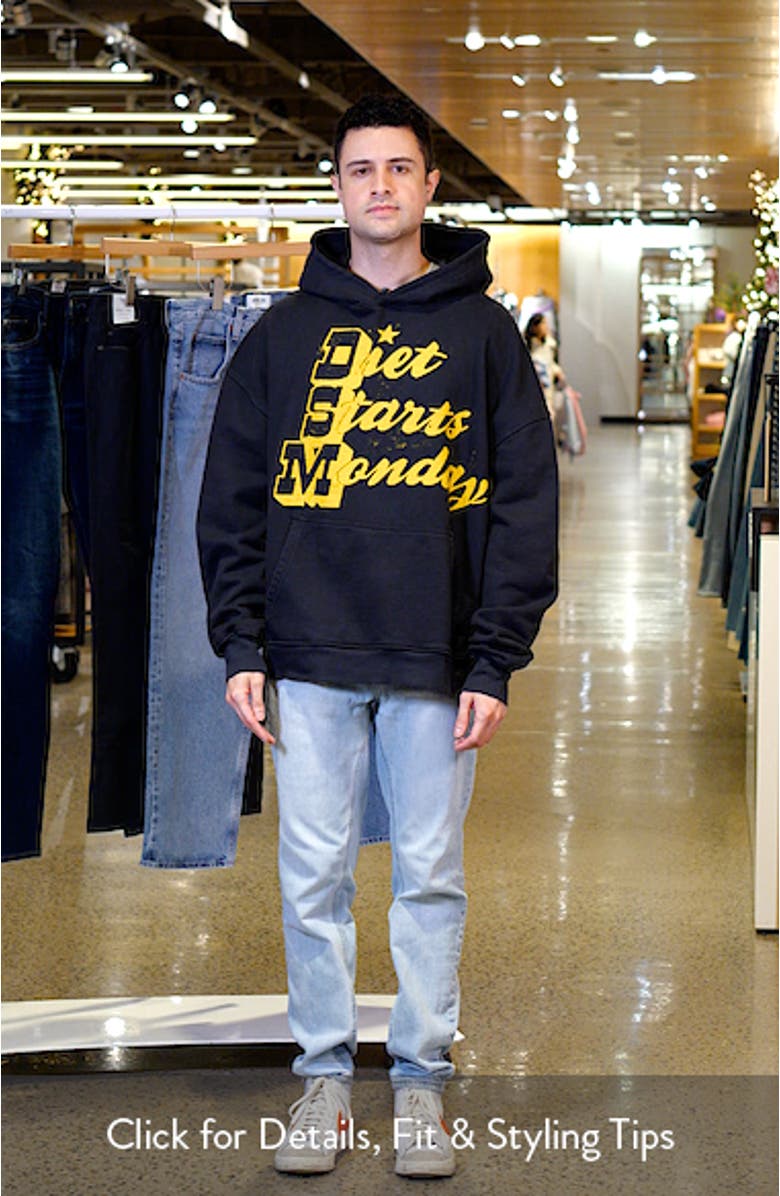 Star Logo French Terry Graphic Hoodie, sales video thumbnail