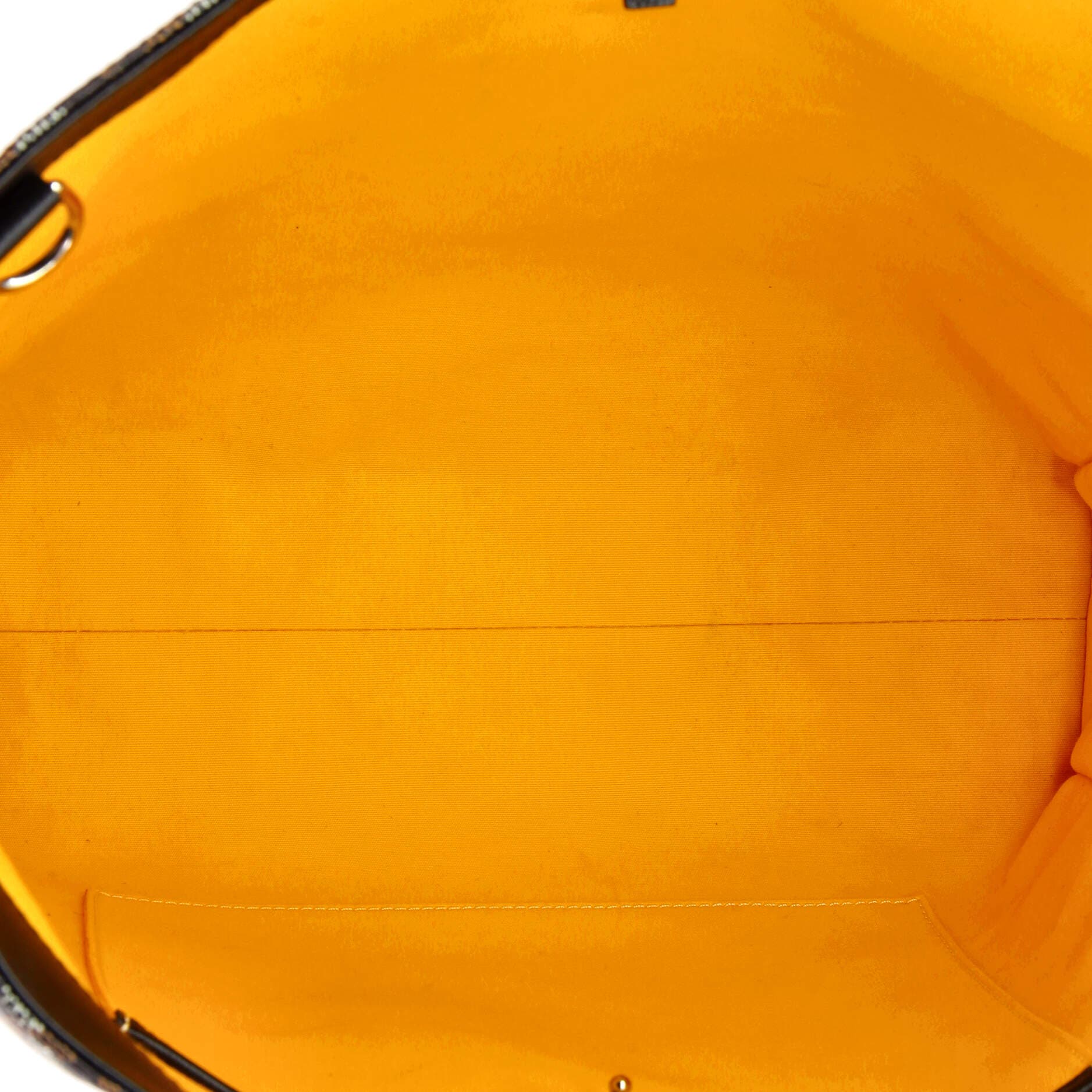 Pre-Owned Goyard Voltaire III Tote Coated Canvas, Alternate, color, Black