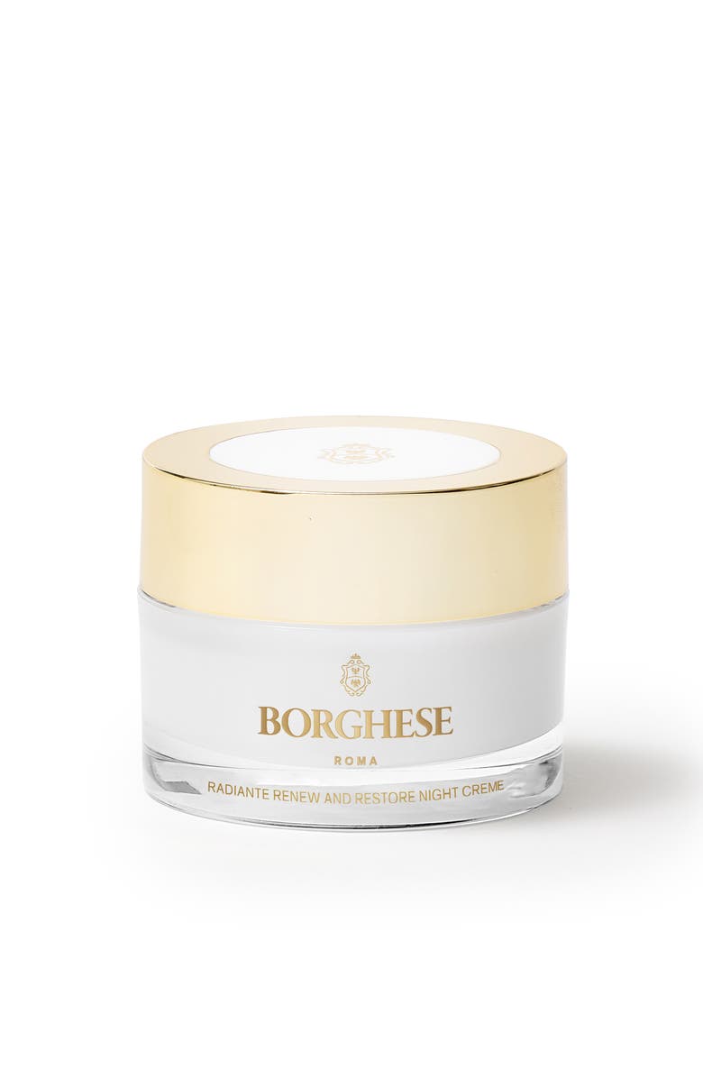 Borghese Radiante Renew and Restore Night Creme, Main, color, NO COLOR